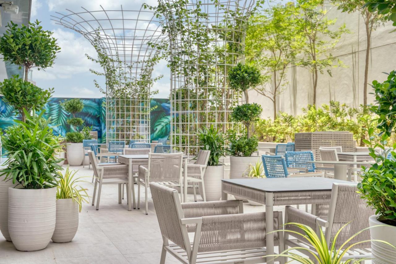 The First Collection Dubai Business Bay Hotel Exterior photo Rooftop terrace